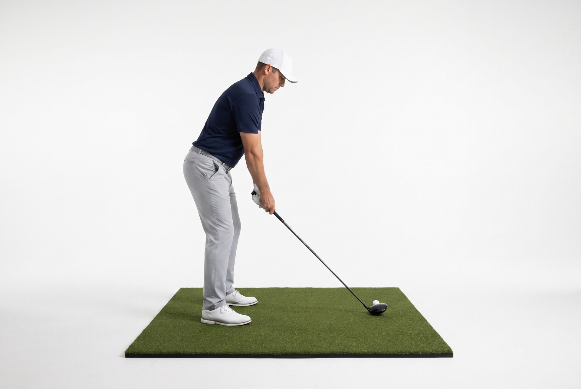 True Turf Range Mat 4' × 5' — In play